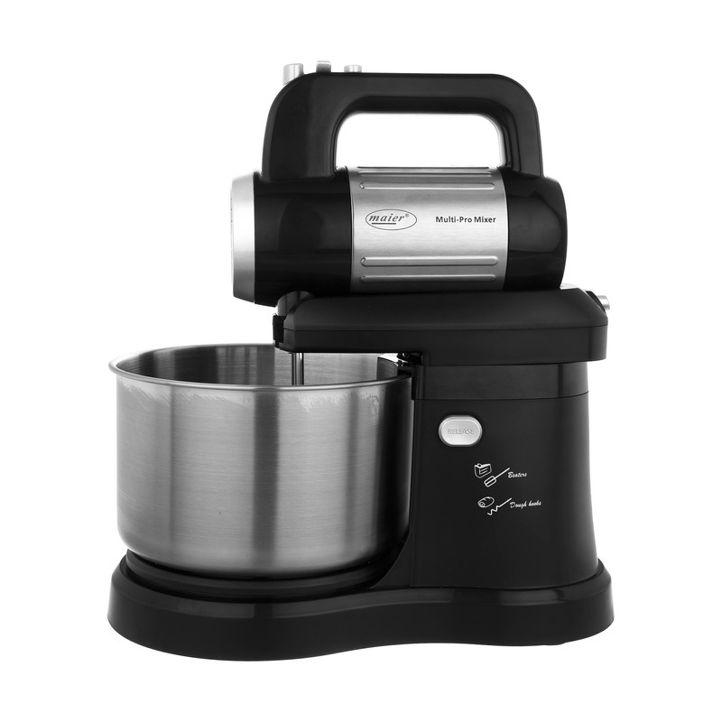 همزن برقی مایر کاسه دار 550 وات مدل Mr-993 ا Maier Mr-993 550w Electric Bowl Mixer